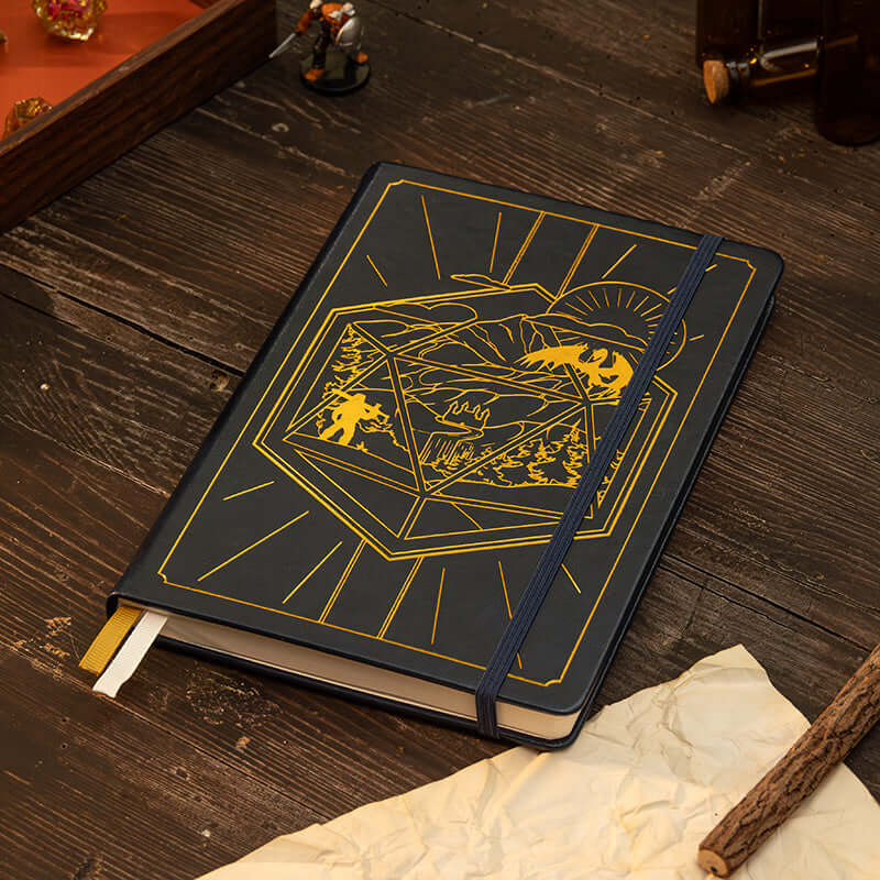 GlassStaff: 5E Player Journal (Blue)