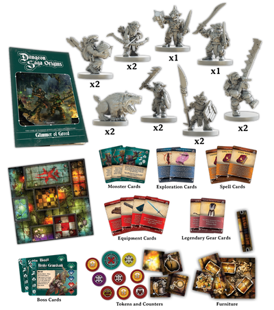 Dungeon Saga Origins: Glimmer of Greed Expansion