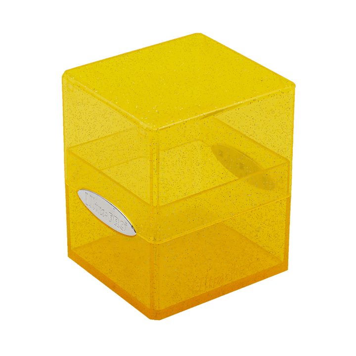 Glitter Satin Cube - Yellow (Ultra PRO)