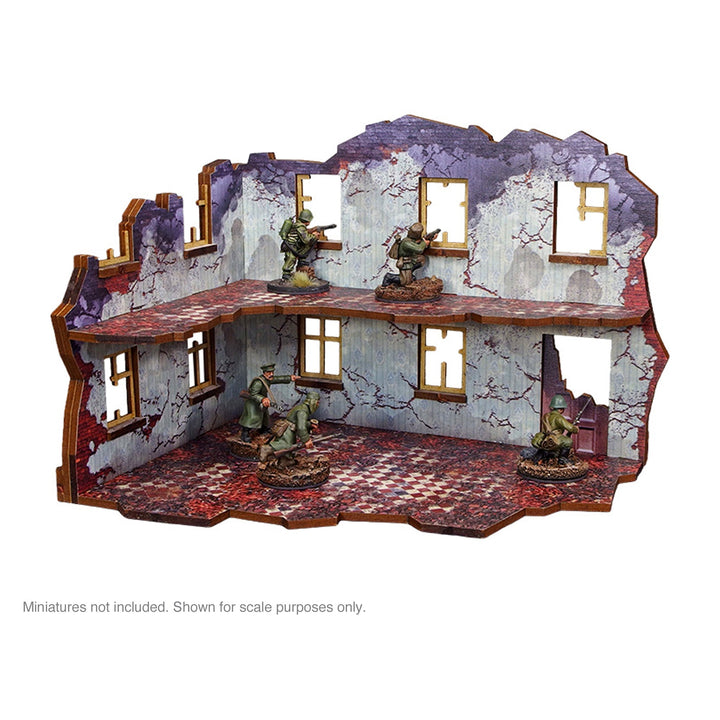 Pre-Painted WW2 Ostfront Stalingrad Univermag Right