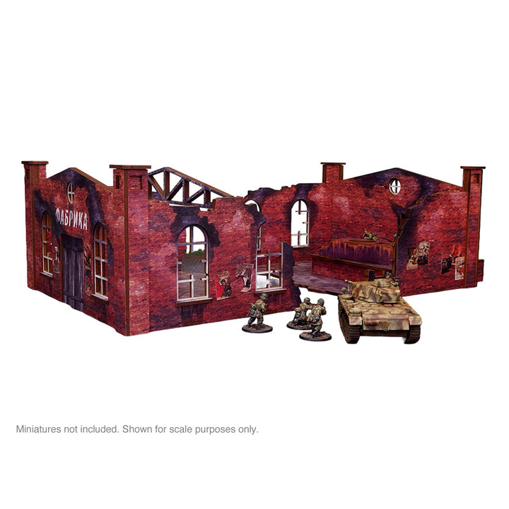 Pre-Painted WW2 Ostfront Stalingrad Factory Front