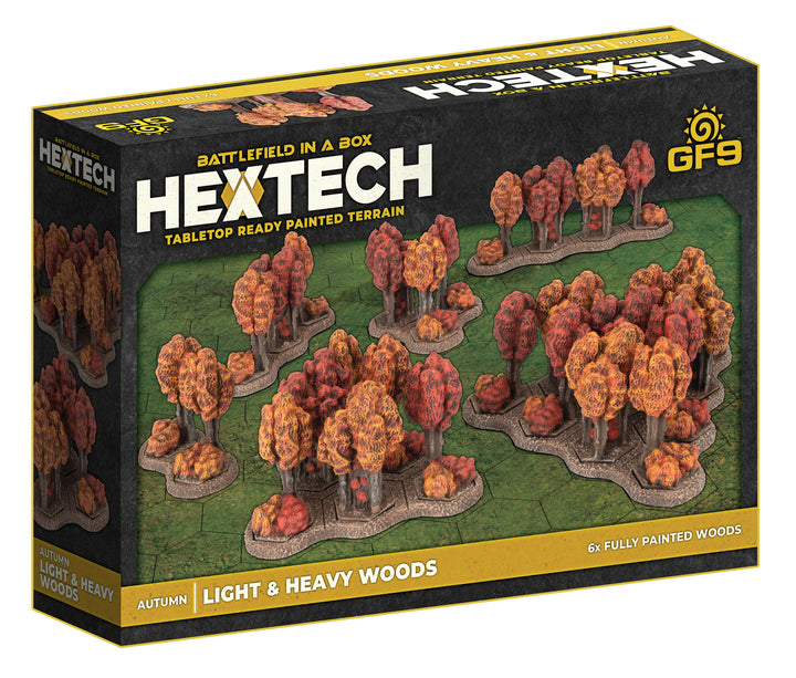 HexTech: Woods Light & Heavy - (x6 Autumn) (HEXT29)