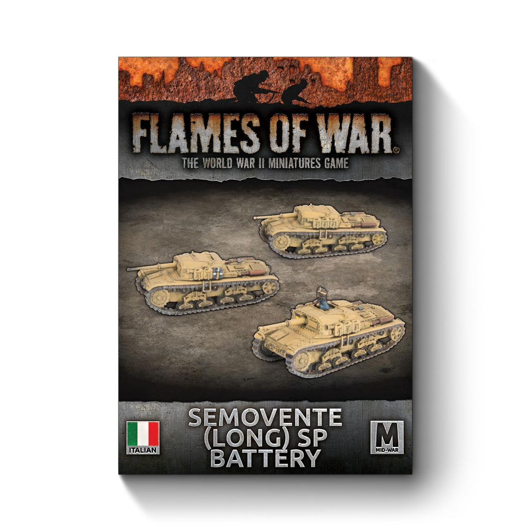 Flames of War: Semovente (Long 75mm) Assault Guns (x3) (IBX22)