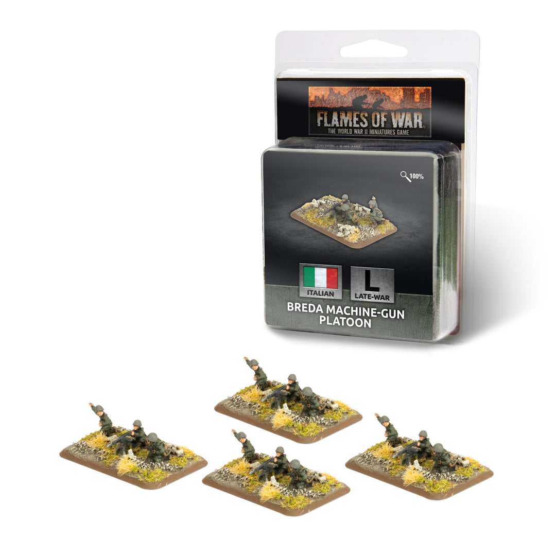 Flames of War: Breda Machine-gun Platoon (IT774)