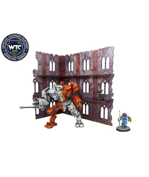 Imperial Walls High (1) PREPAINTED (Micro Art Studio)