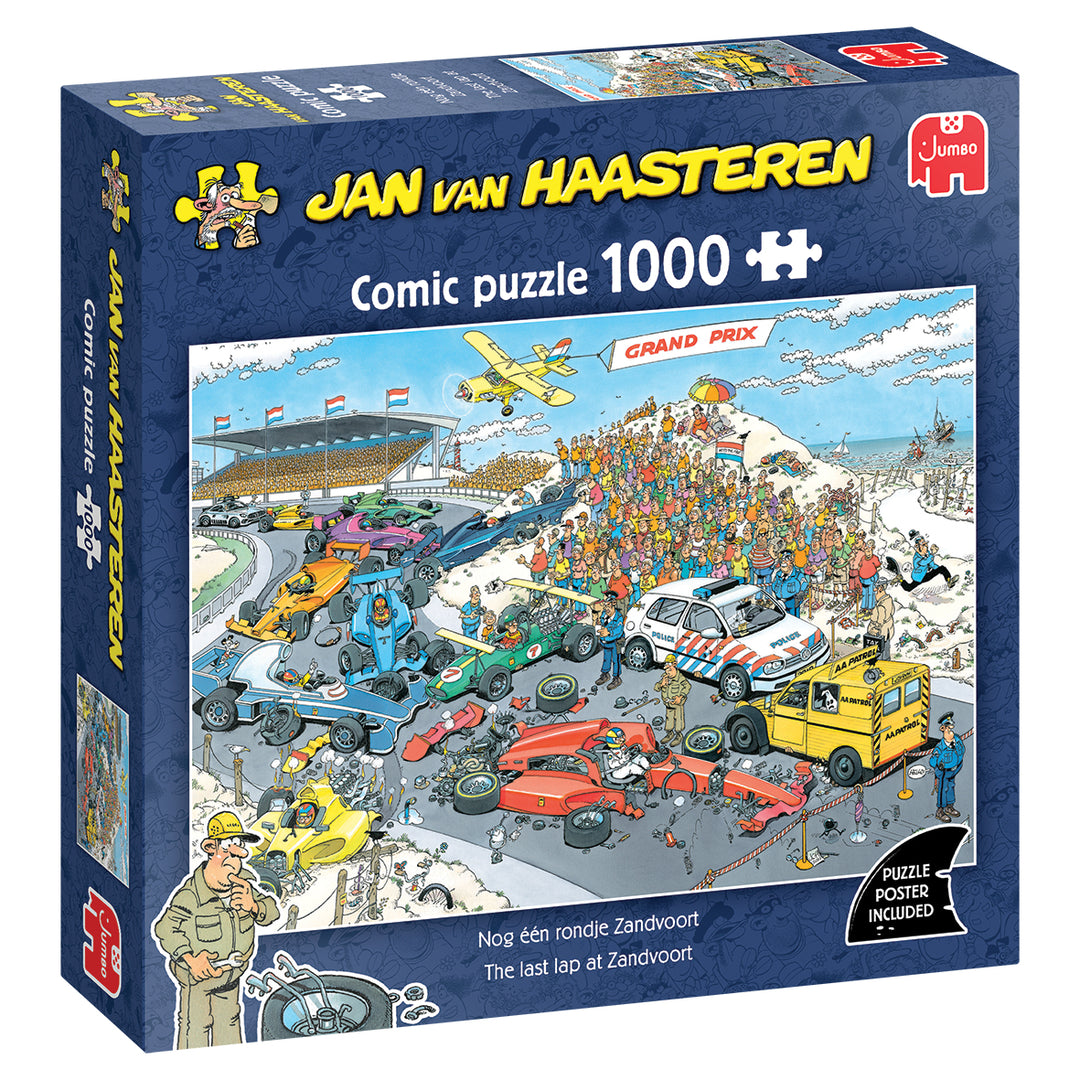 Jan van Haasteren: The Last Lap at Zandvoort (1000 brikker)