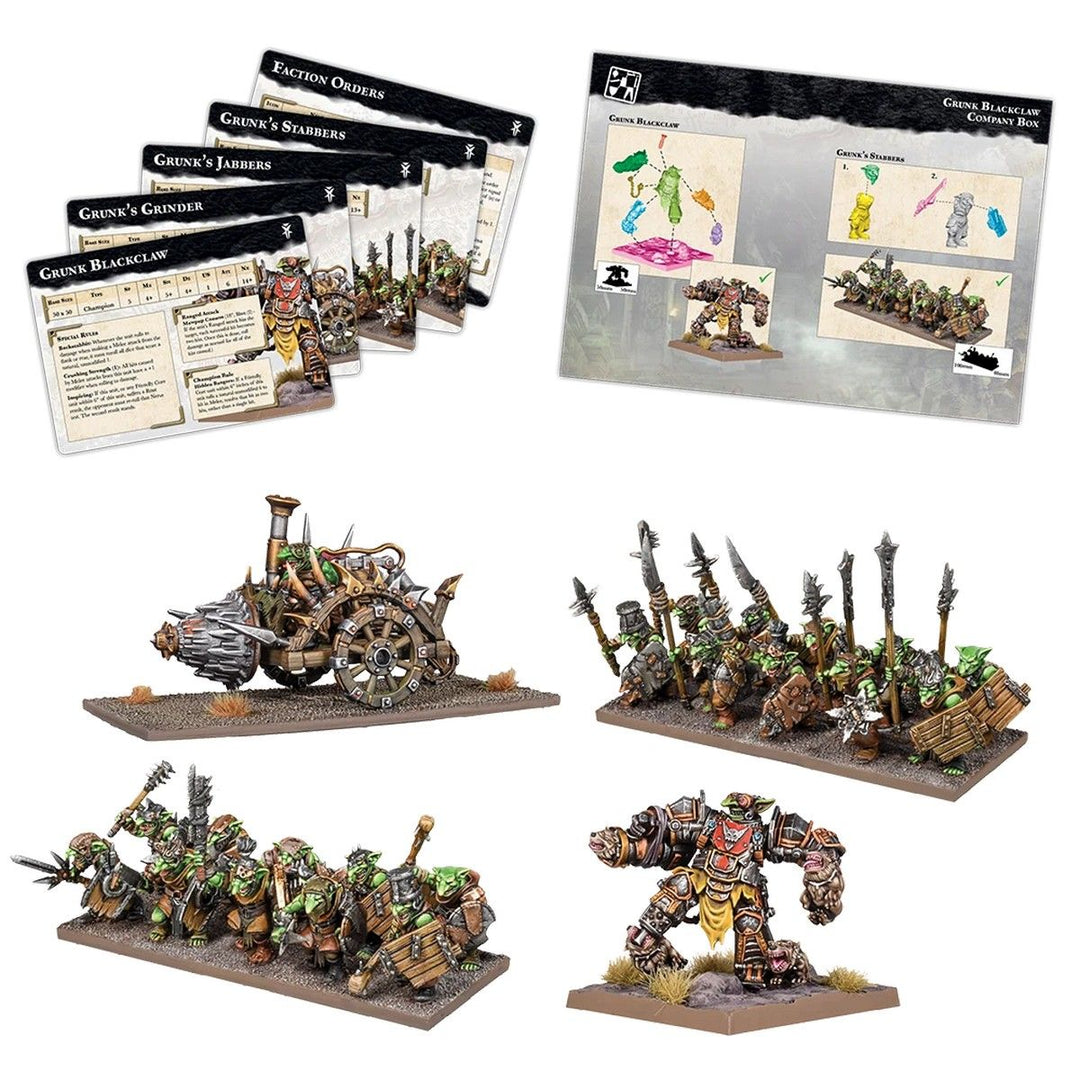 Kings of War: Champions - Grunk Blackclaw Company Box