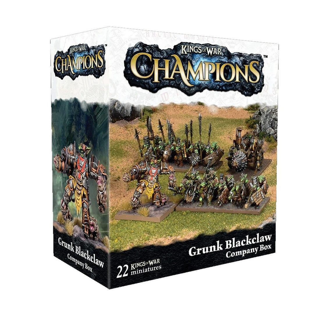 Kings of War: Champions - Grunk Blackclaw Company Box
