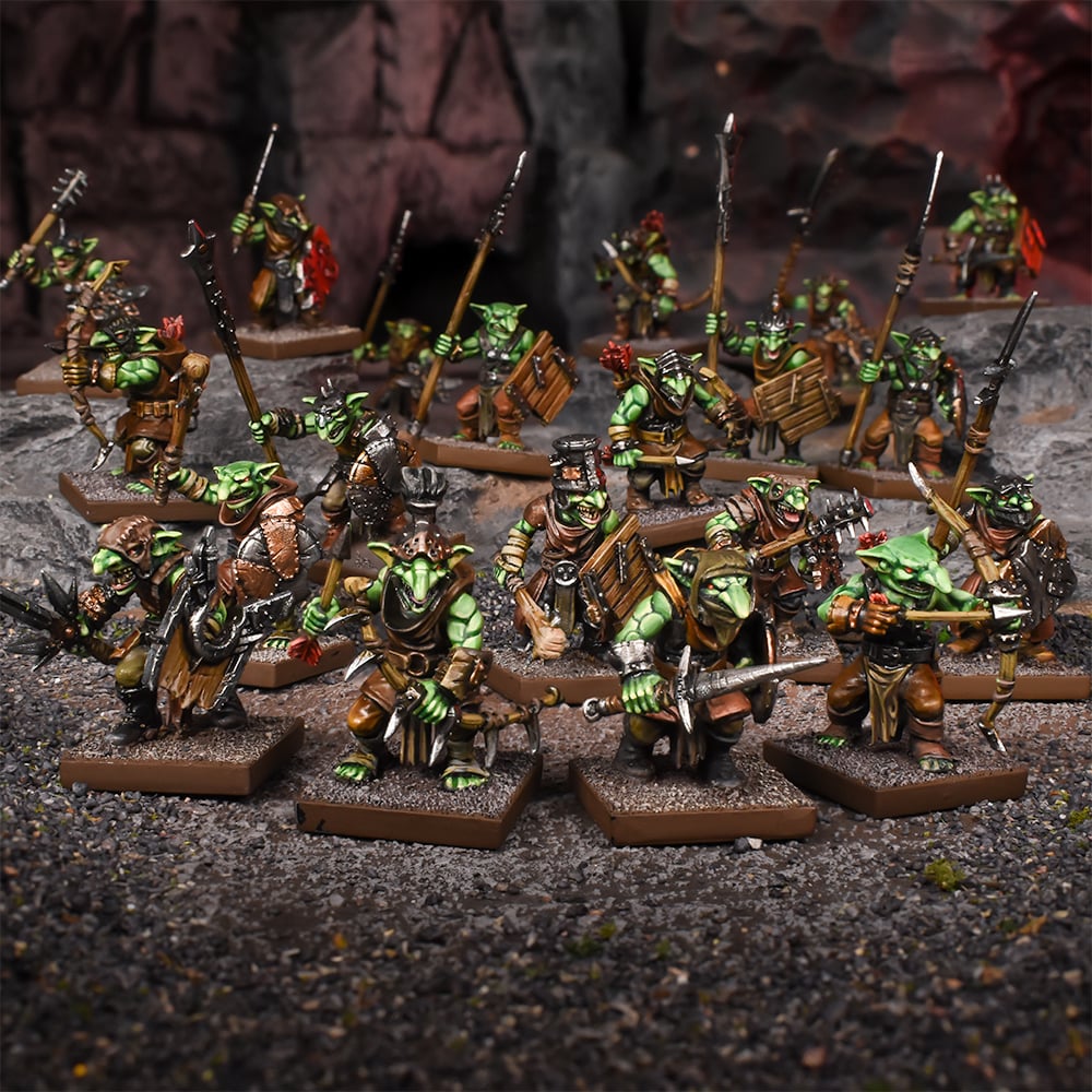 Kings of War: Goblins - Goblin Regiment