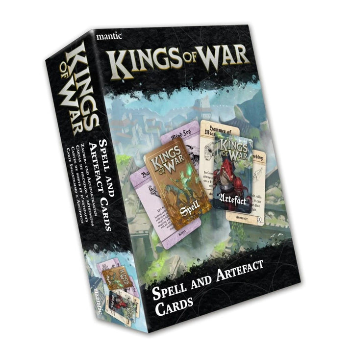 Kings of War: Spell and Artefact Cards