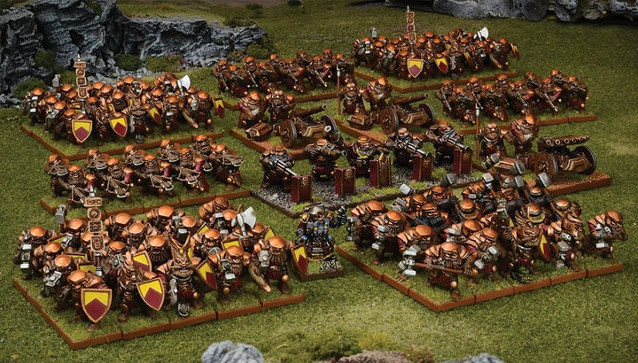 Kings of War: Dwarfs - Dwarf Mega Army