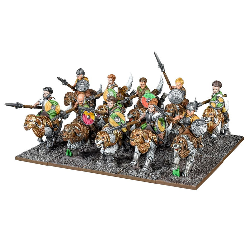 Kings of War: Halflings - Braves / Rifles / Spearspikes & Wild Lancers Battlegroup