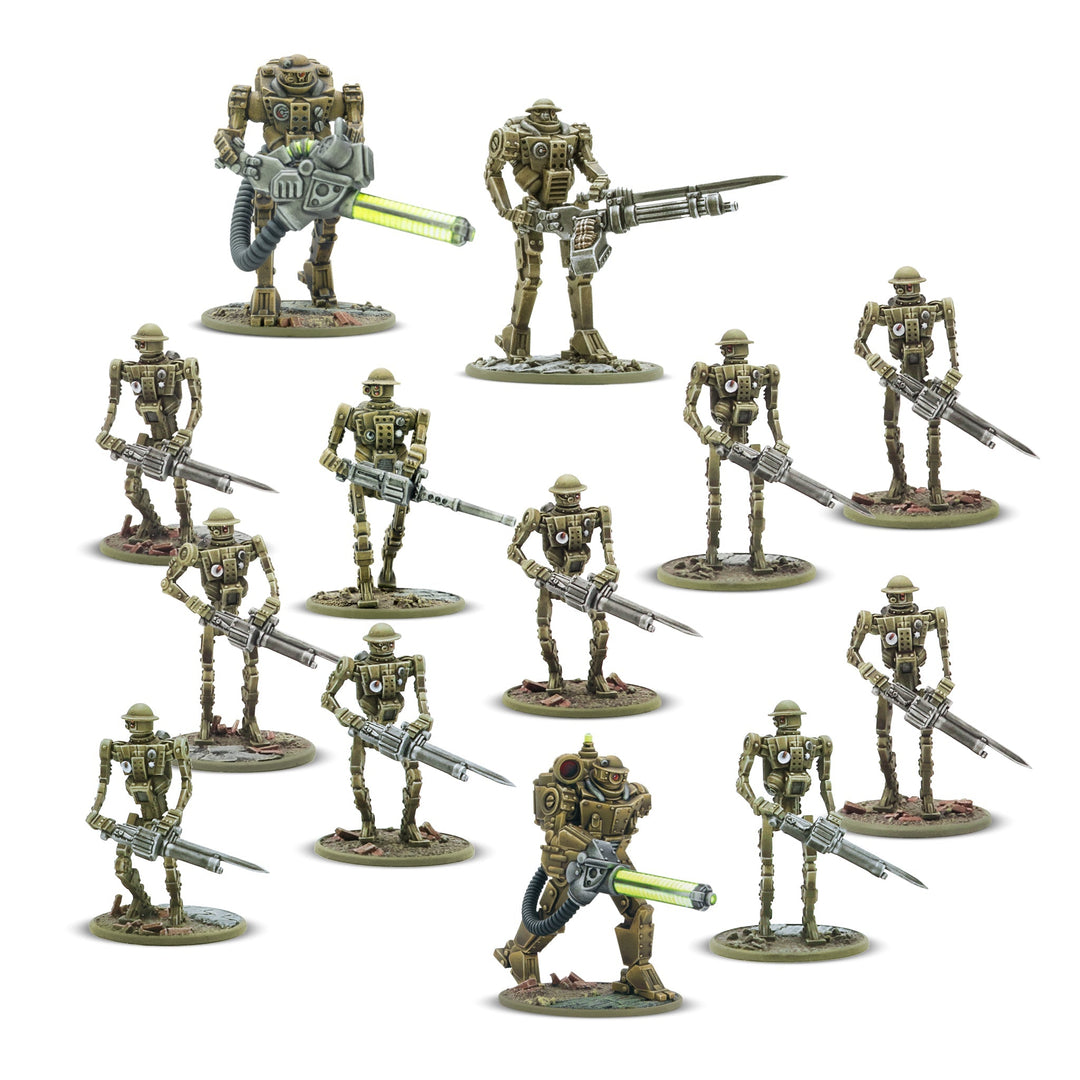 Konflikt '47: British Commonwealth - Automated Infantry platoon