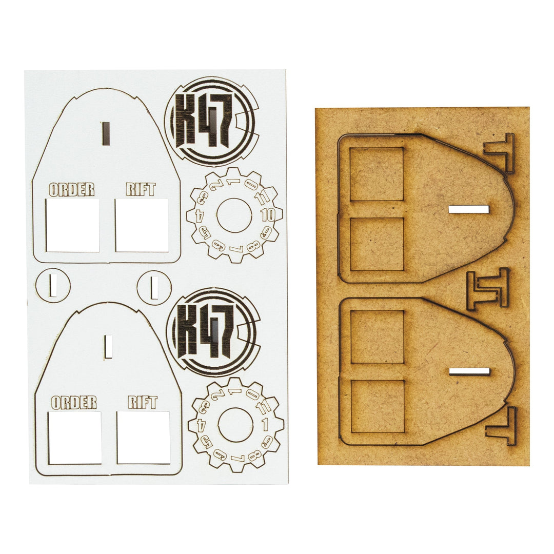 Konflikt '47 MDF Rift Unit Pin Markers