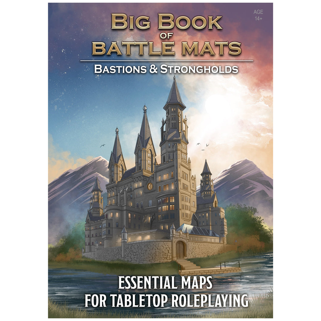 Big Book of Battle Mats - Bastions & Strongholds 12x9"