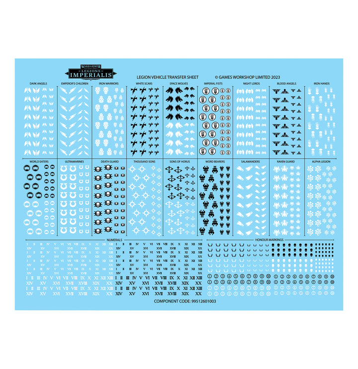Legions Imperialis: Legiones Astartes - Sicaran Arcus and Punisher Squadron