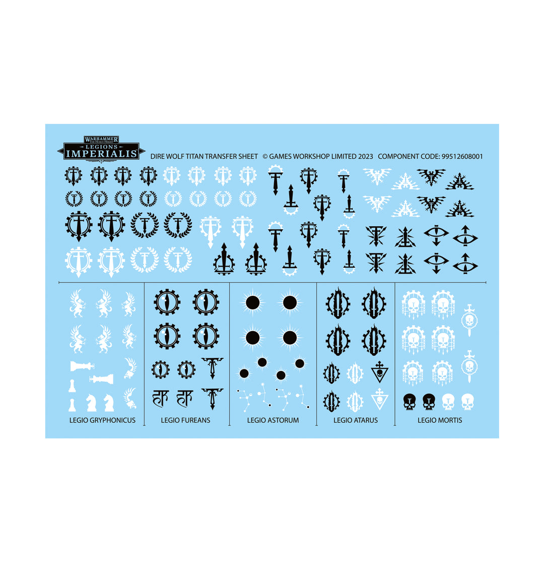 Legions Imperialis: Titan Legions - Dire Wolf Heavy Scout Titans