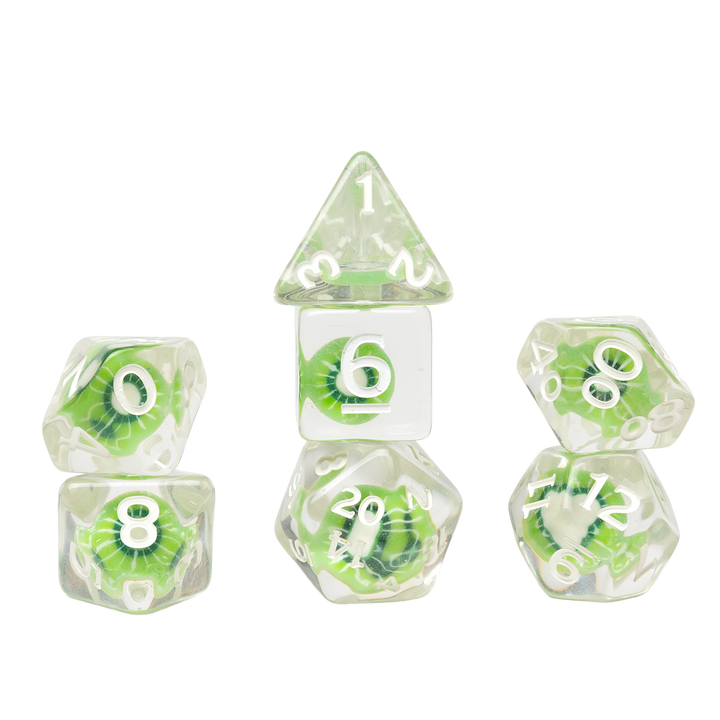Fruit Slice Dice Set - Kiwi (Sirius Dice)