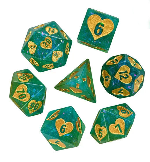 Lovely Stash RPG Dice Set (Foam Brain) (FBG2624)