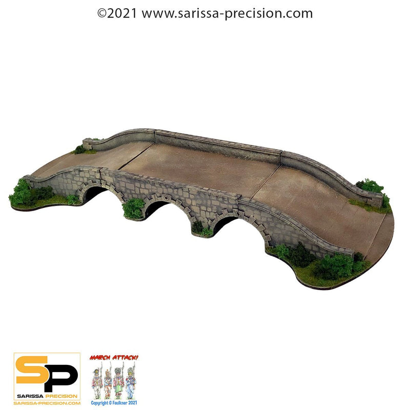 Triple Arch Stone Bridge (Sarissa Precision)