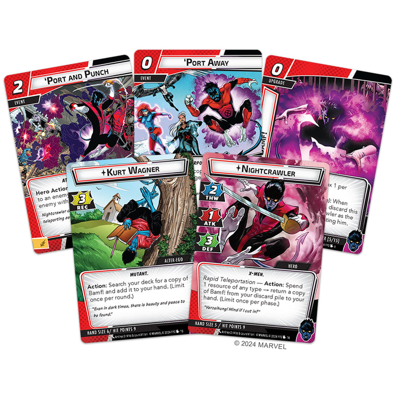 Marvel Champions: The Card Game - Nightcrawler Hero Pack