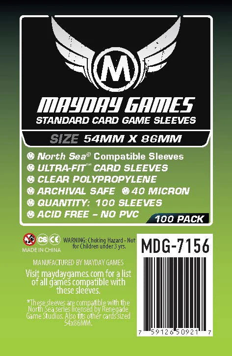 Mayday Games Standard-kvalitet kortlommer