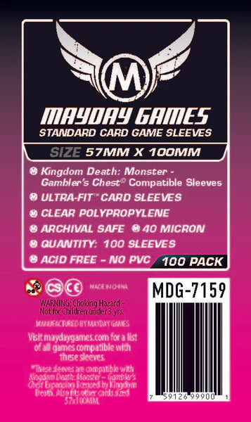 Mayday Games Standard-kvalitet kortlommer