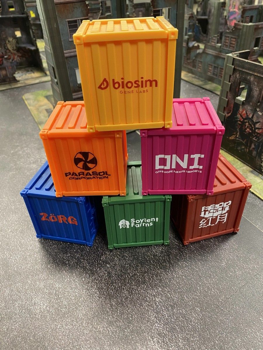 Cargo Containers: 10' Containers (Monster Fight Club)