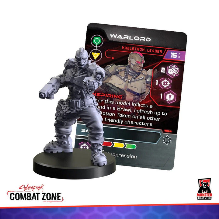 Cyberpunk Red Combat Zone: Maelstrom Faction Starter Box