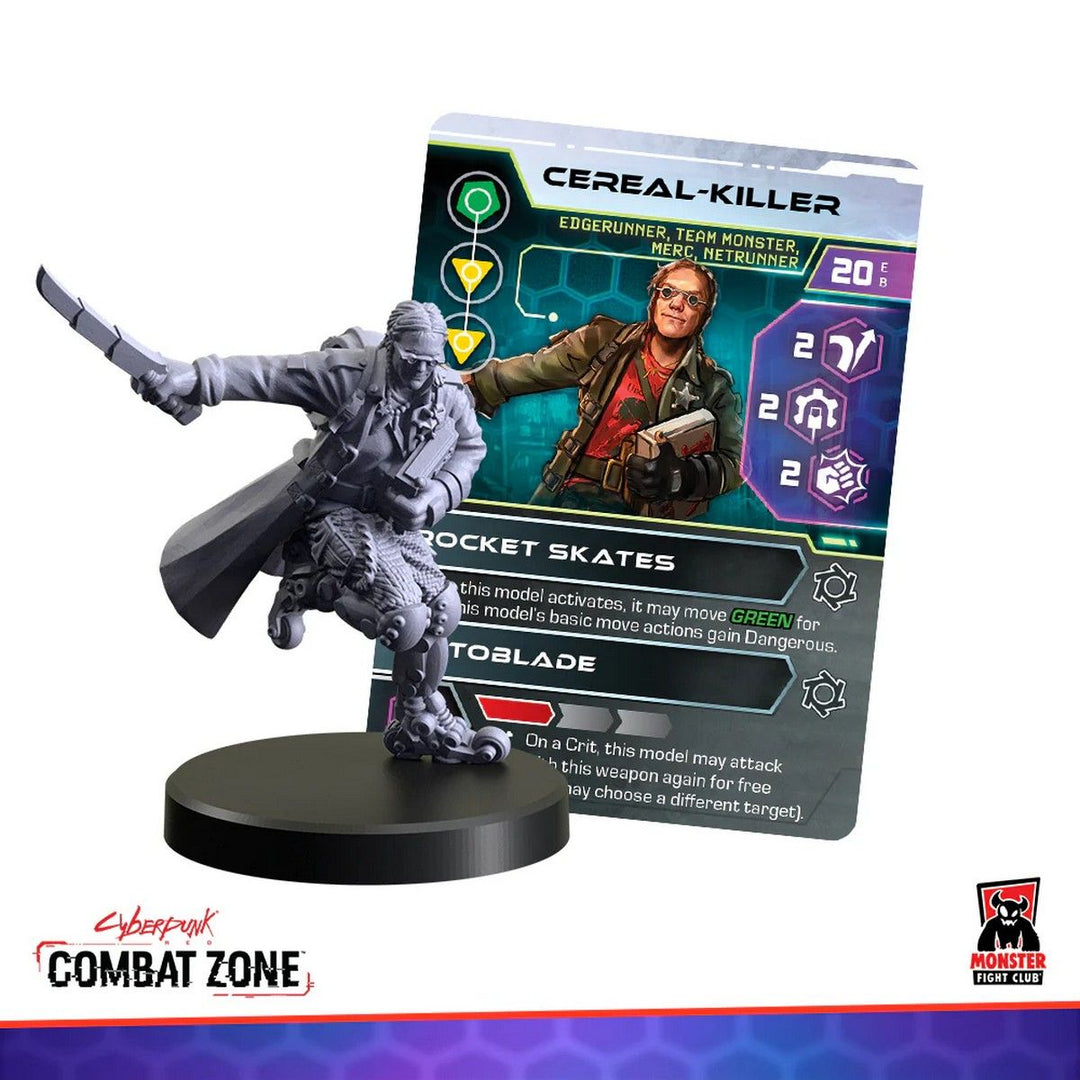 Cyberpunk Red Combat Zone: Edgerunners - Team Monster