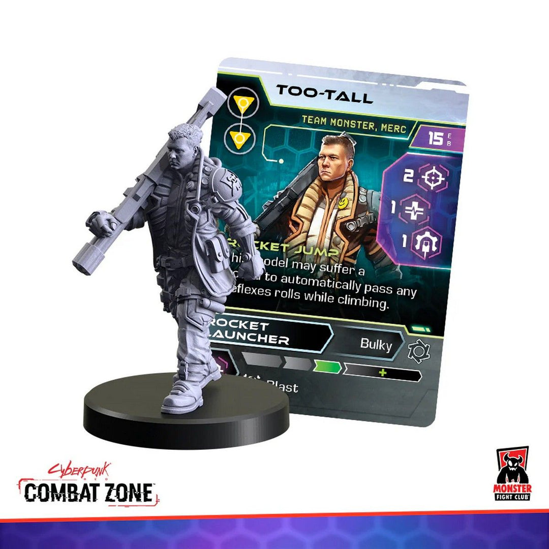 Cyberpunk Red Combat Zone: Edgerunners - Team Monster