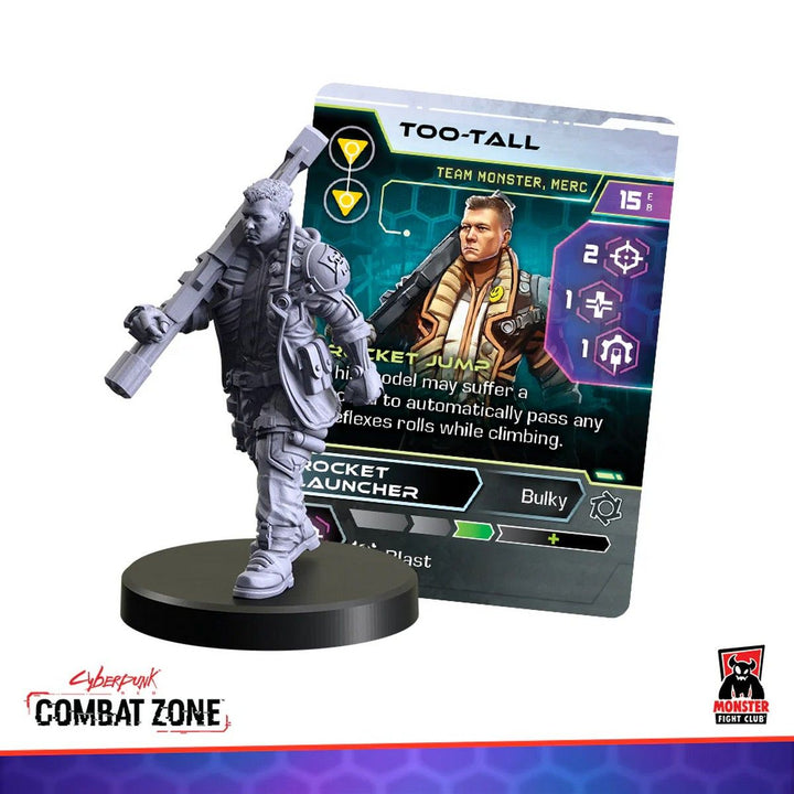 Cyberpunk Red Combat Zone: Edgerunners - Team Monster
