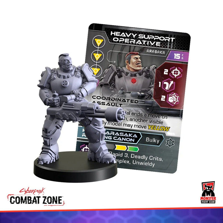 Cyberpunk Red Combat Zone: Arasaka Faction Starter Box