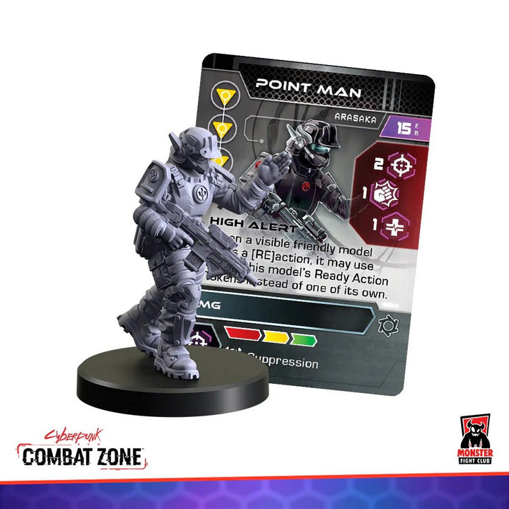 Cyberpunk Red Combat Zone: Arasaka Faction Starter Box