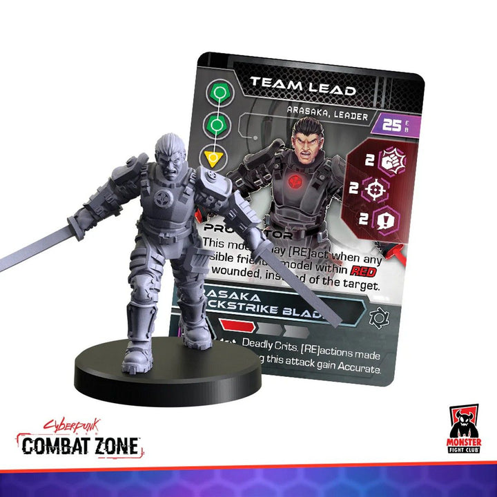 Cyberpunk Red Combat Zone: Arasaka Faction Starter Box
