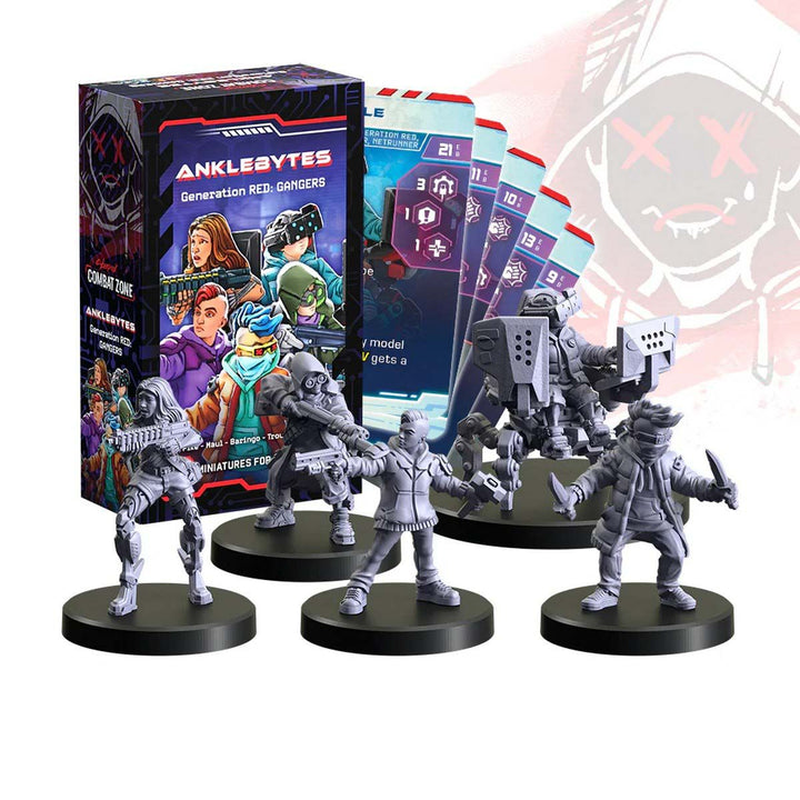 Cyberpunk Red Combat Zone: Gen Red - Anklebytes Gangers