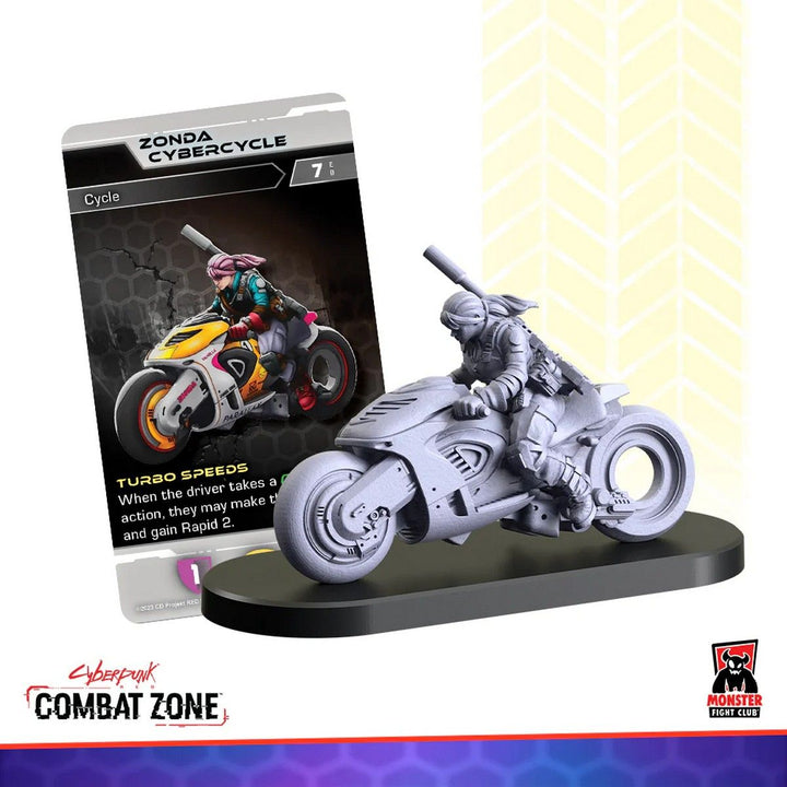 Cyberpunk Red Combat Zone: Zonda Cybercycle