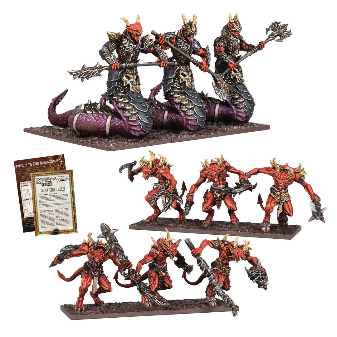 Kings of War: Forces of the Abyss Ambush Starter Set