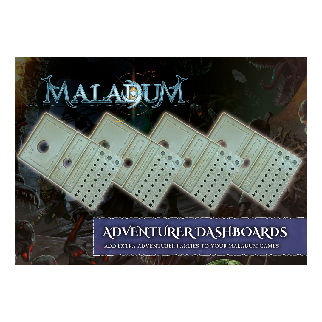 Maladum: Adventurer Dashboards