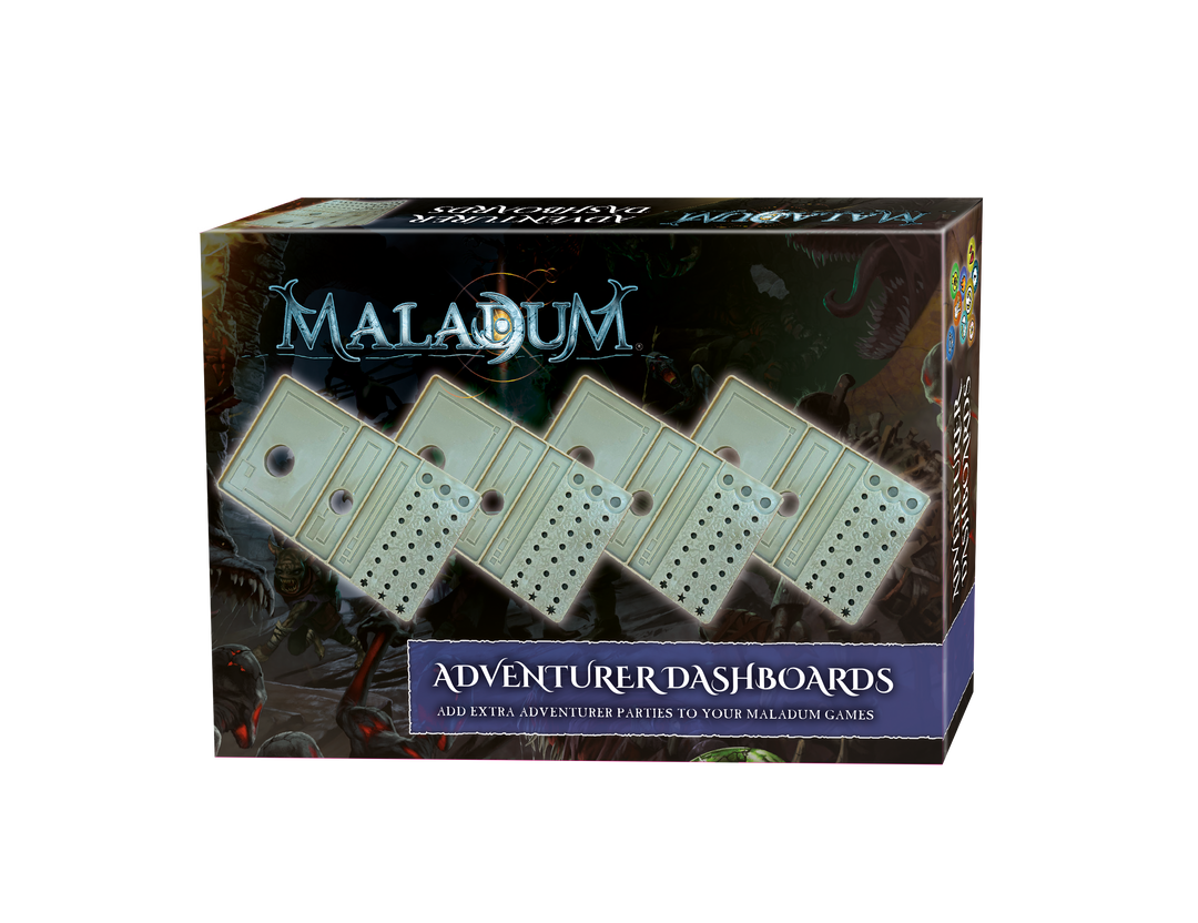 Maladum: Adventurer Dashboards