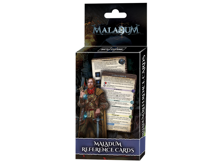 Maladum: Reference Cards