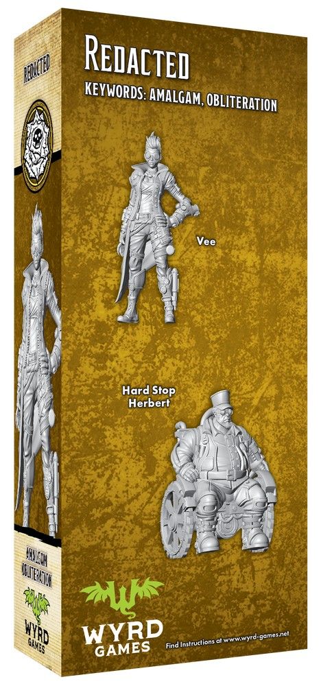 Malifaux 3rd Edition: Outcasts - Redacted