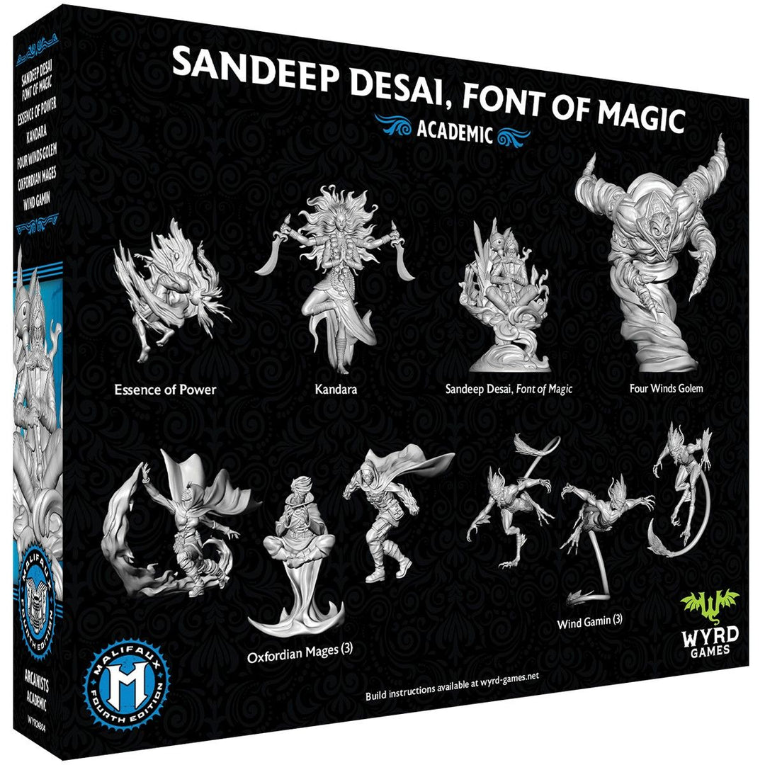 Malifaux 4th Edition: Arcanist - Sandeep Desai, Font of Magic