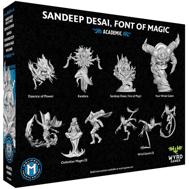 Malifaux 4th Edition: Arcanist - Sandeep Desai, Font of Magic