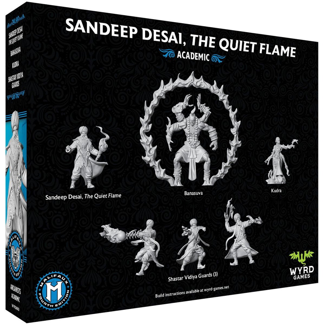 Malifaux 4th Edition: Arcanist - Sandeep Desai, The Quiet Flame