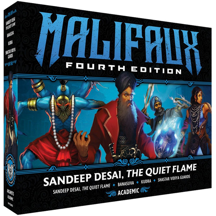 Malifaux 4th Edition: Arcanist - Sandeep Desai, The Quiet Flame