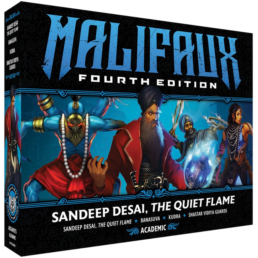 Malifaux 4th Edition: Arcanist - Sandeep Desai, The Quiet Flame