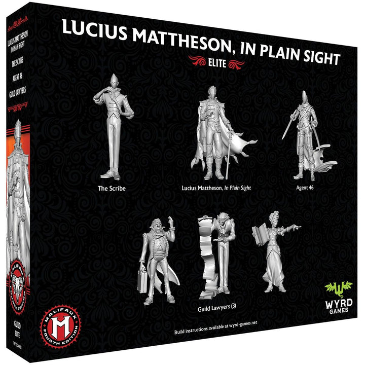 Malifaux 4th Edition: Guild - Lucius Mattheson, In Plain Sight