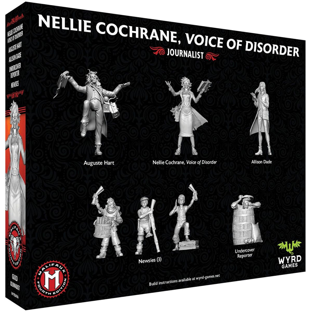 Malifaux 4th Edition: Guild - Nellie Cochrane, Voice of Disorder