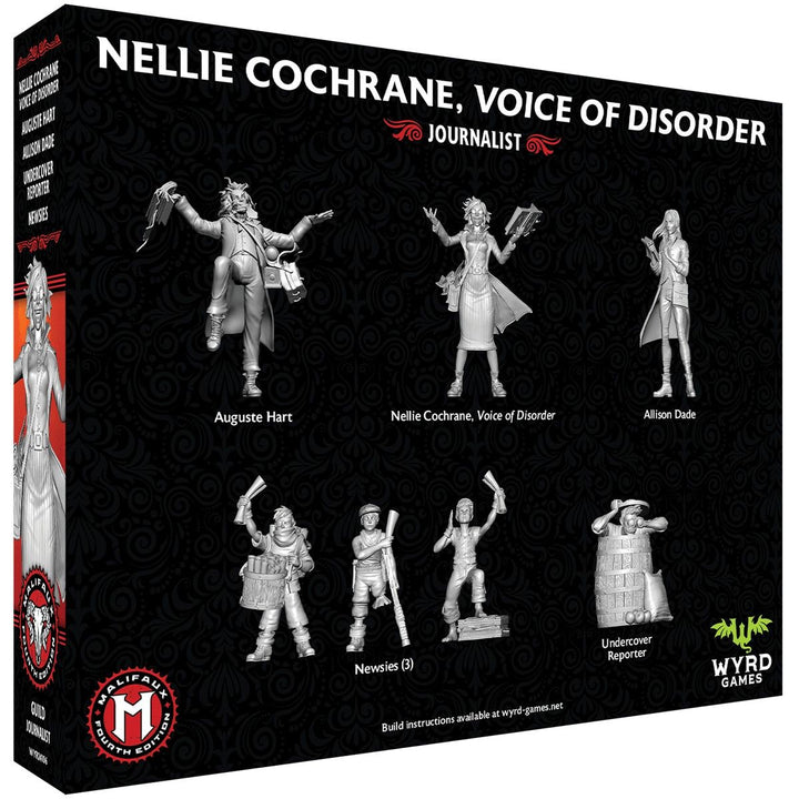 Malifaux 4th Edition: Guild - Nellie Cochrane, Voice of Disorder